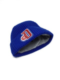 Detroit Pistons "D" Blue Beanie