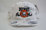 Detroit Bad Boys Camo White/Grey Snapback Cap