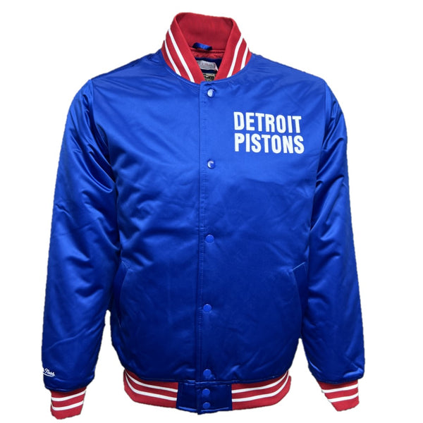 Detroit Pistons NBA Heavyweight Jacket - Royal Blue