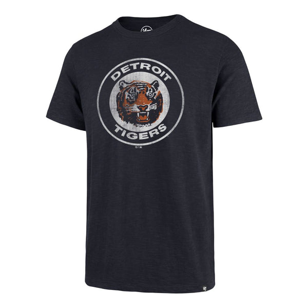 Detroit Tigers Coop Atlas Blue Premier Franklin Tee