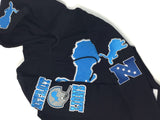 Detroit Lions Retro Classic Patchwork Hoodie