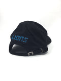 Adjustable Black Detroit Lions Hat - Sparkle Logo