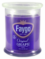 Faygo Candle 12oz 'Grape' - Detroit Historical Society
