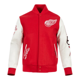 NHL Detroit Red Wings Classic Men's Wool Varsity Jacket