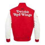 NHL Detroit Red Wings Classic Men's Wool Varsity Jacket