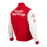 NHL Detroit Red Wings Classic Men's Wool Varsity Jacket