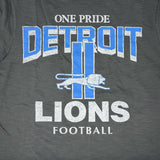 Detroit Lions Historic Charcoal Head On Scrum Tee