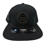 Detroit Pistons Triple Black Pro Six Snapback