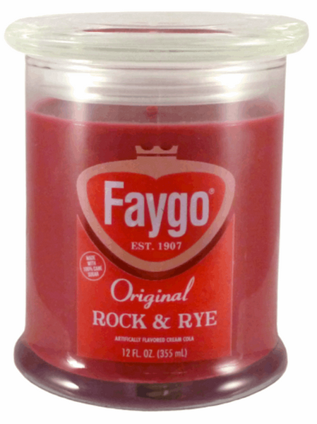 Faygo Rock & Rye Candle - 12oz - Detroit Historical Society