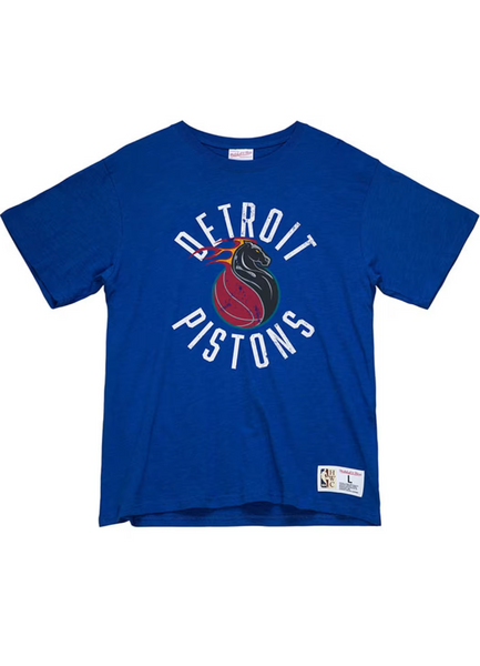 Detroit Pistons Blue Legendary Slub S/S T-Shirt