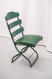 Original Seat from Navin Field, Briggs/Tiger Stadium Foldable Box Seat Green