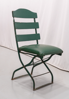 Original Seat from Navin Field, Briggs/Tiger Stadium Foldable Box Seat Green
