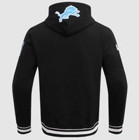 Detroit Lions Retro Classic Patchwork Hoodie