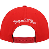 Detroit Red Wings Mitchell & Ness Red Vintage Hat Trick Snapback Hat