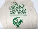 Allied Media Projects Longsleeve Black Bottom Archives Sankofa Shirt - Long sleeve