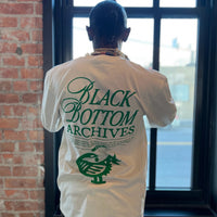 Allied Media Projects Longsleeve Black Bottom Archives Sankofa Shirt - Long sleeve
