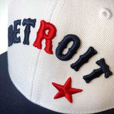 American Needle Hats White Detroit Stars Hat 88879873
