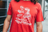 American Needle T-Shirt Vintage Fade Brass Tacks 2 Detroit Red Wings
