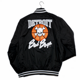 Detroit Bad Boys Twill Striped Coaches Jacket