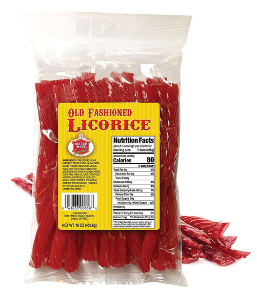 Better Made Candy 16oz. Better Made Red Licorice 041633006588