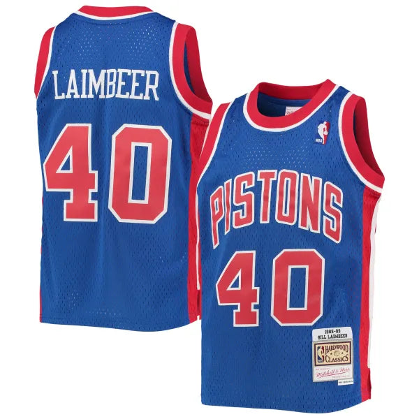 Detroit Pistons 1988 Bill Laimbeer Swingman Jersey