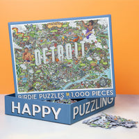 Birdie Puzzles Puzzles Detroit | 1,000 Piece Puzzle 850050355038