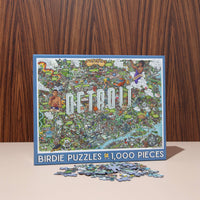 Birdie Puzzles Puzzles Detroit | 1,000 Piece Puzzle 850050355038