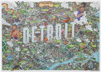Birdie Puzzles Puzzles Detroit | 1,000 Piece Puzzle 850050355038