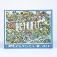 Birdie Puzzles Puzzles Detroit | 1,000 Piece Puzzle 850050355038