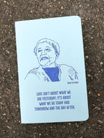 Blackbird Letterpress notebook Grace Lee Boggs notebook 61440257