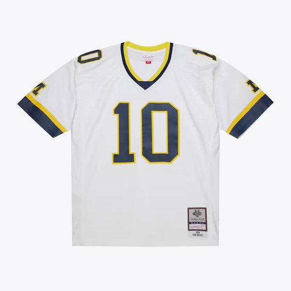 Tom Brady White Michigan Wolverines 1999 Legacy Jersey