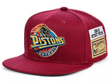 Detroit Pistons Hardwood Classic Jockey Snapback Cap