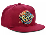 Detroit Pistons Hardwood Classic Jockey Snapback Cap