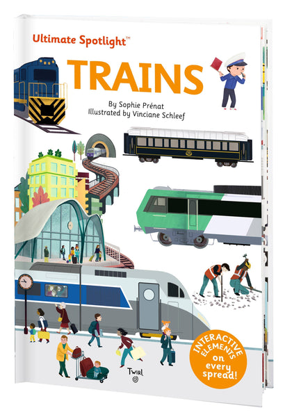 Chronicle Books Book Ultimate Spotlight: Trains 9791036313585