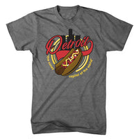 Detroit Coney T-shirt (Triblend Grey)