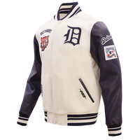 MLB Detroit Tigers Retro Classic Men's Rib Wool Varsity Jacket