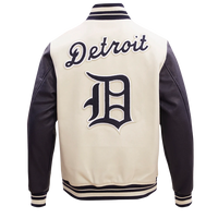 MLB Detroit Tigers Retro Classic Men's Rib Wool Varsity Jacket