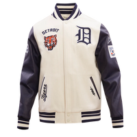 MLB Detroit Tigers Retro Classic Men's Rib Wool Varsity Jacket