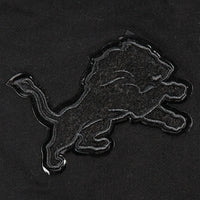 NFL Detroit Lions Triple Black Women's Single Jersey Boxy Tee