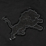 NFL Detroit Lions Triple Black Women's Single Jersey Boxy Tee