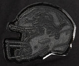 NFL Detroit Lions Triple Black Women's Single Jersey Boxy Tee
