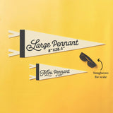 Detroit Michigan Felt Pennant