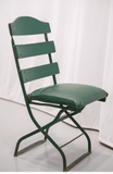 Detroit Historical Society Stadium Original Seat from Navin Field, Briggs/Tiger Stadium Foldable Box Seat Green