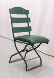 Detroit Historical Society Stadium Original Seat from Navin Field, Briggs/Tiger Stadium Foldable Box Seat Green