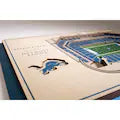 NFL DETROIT Lions 3D STADIUMVIEWS - Ford Field