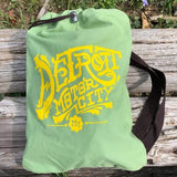 Detroit Shirt Company Backpack Detroit Motor City Vintage Font Cinch Backpack