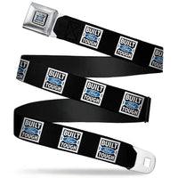 Detroit Shirt Company Ford Built Tough Seatbelt Belt 20542209