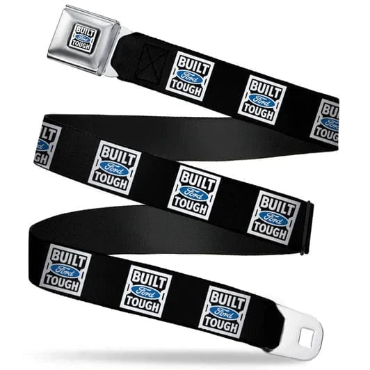 Detroit Shirt Company Ford Built Tough Seatbelt Belt 20542209