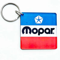 Detroit Shirt Company Key Chain Mopar Logo 1972 - 1984 Acrylic Keychain 36316673
