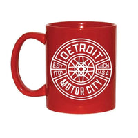 Detroit Shirt Company Mug Detroit Spokes Red Mug 58945537